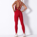 Sexy Women Sports Jumpsuit Yoga Gym Running Athletic Workout Fitness Jumpsuit Bodysuit Sportswear